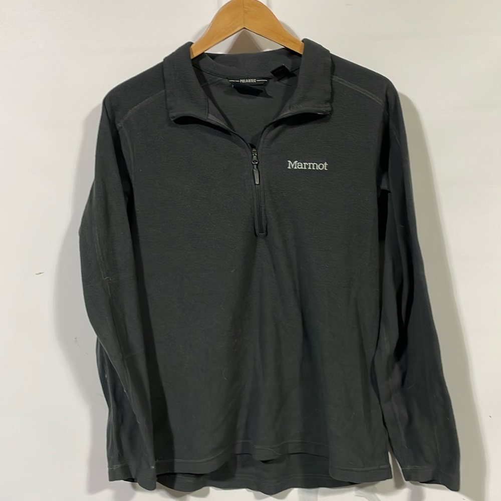 Marmot men’s polartec fleece quarter zip sweatshirt